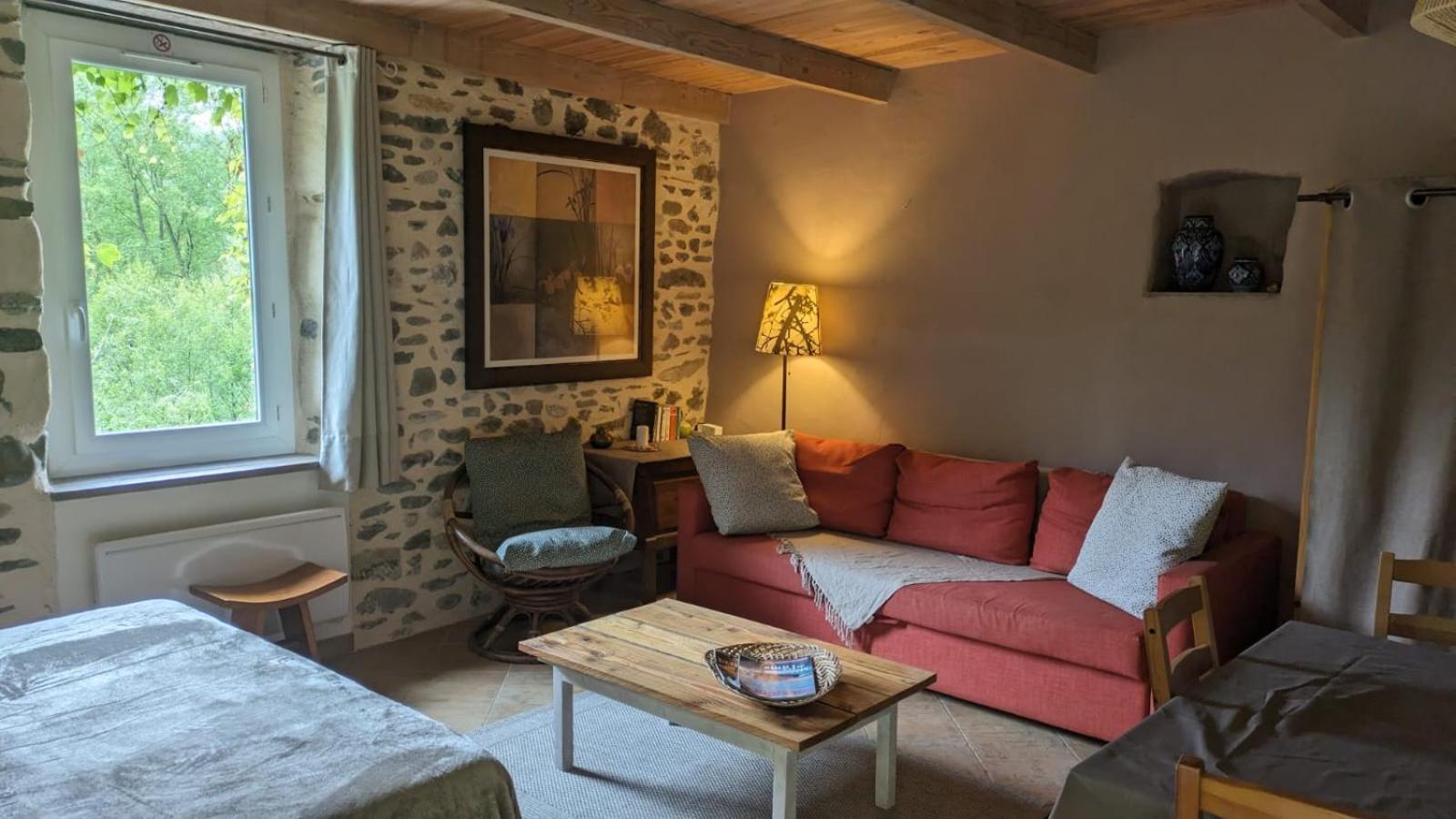 Bed and Breakfast Les Jardins De Lumiere Brusque Exterior foto